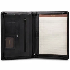 Bosca Nappa Vitello Deluxe Zip Around Portfolio Organizer -US Suitcase Sales 2024 972 100 3
