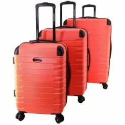 American Flyer Mina 3-Piece Hardside Spinner Luggage Set -US Suitcase Sales 2024 AF142 CRL 1