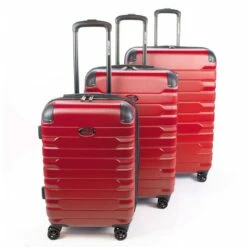 American Flyer Mina 3-Piece Hardside Spinner Luggage Set -US Suitcase Sales 2024 AF142 ST3 RED 1 scaled 1