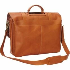 LeDonne Leather Classic Laptop Brief -US Suitcase Sales 2024 BR 01 BACK 63214.1580319026