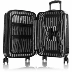 Heys Black Leopard 21" Fashion Spinner -US Suitcase Sales 2024 BlackLeopard 21 open 1500x1500 57e654bb e5d4 4a45 81c4 a8f1525ee72e