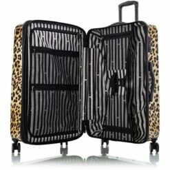 Heys Brown Leopard 30" Fashion Spinner -US Suitcase Sales 2024 BrownLeopard 30 open 1500x1500 5be703aa ac2f 4451 bc57 7e2e44372dae