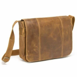 LeDonne Leather Distressed Laptop Messenger