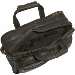 LeDonne Leather Distressed Multi-Function Brief -US Suitcase Sales 2024 DS 34 open1 11677.1393272504.1280.1280 19861