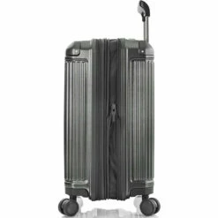 Heys EDGE 21" Expandable Carry On Spinner -US Suitcase Sales 2024 Edge 21 side gunmetal 1500x1500 84e01ab4 3db9 403c b41a ebe775194e51