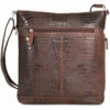 Jack Georges Hornback Croco Crossbody Bag HB312