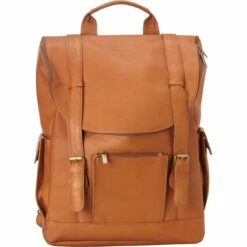 LeDonne Leather Classic Laptop Backpack -US Suitcase Sales 2024 LD 044 front 15991.1593095220