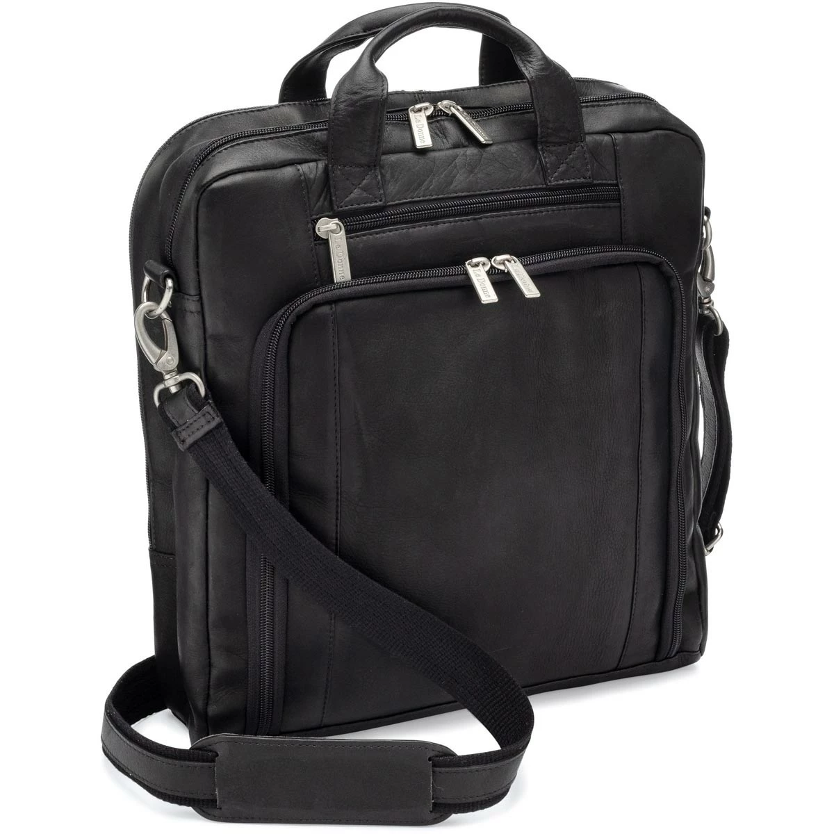 LeDonne Leather Upton Vertical Laptop Brief 1 LeDonne Leather Upton Vertical Laptop Brief