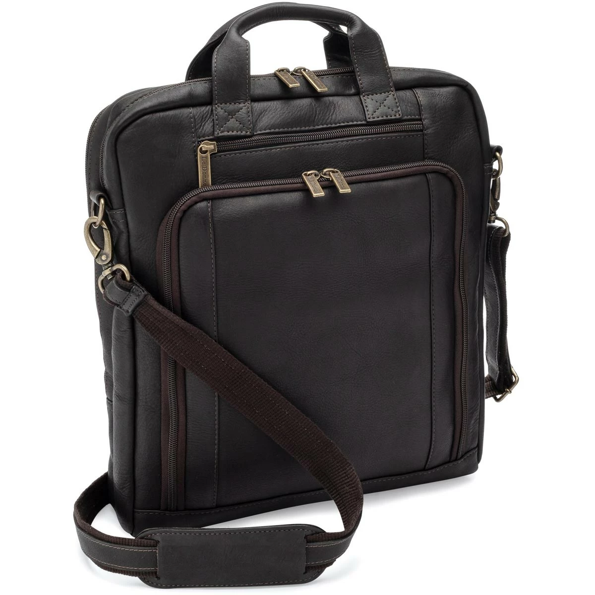 LeDonne Leather Upton Vertical Laptop Brief 3 LeDonne Leather Upton Vertical Laptop Brief - Image 3