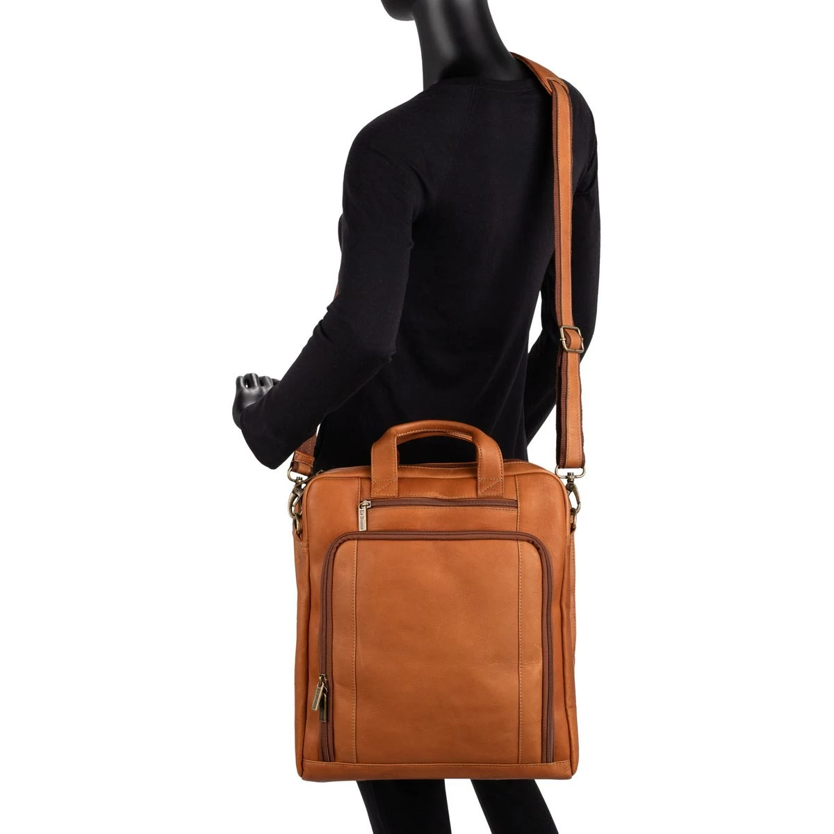 LeDonne Leather Upton Vertical Laptop Brief 7 LeDonne Leather Upton Vertical Laptop Brief - Image 7