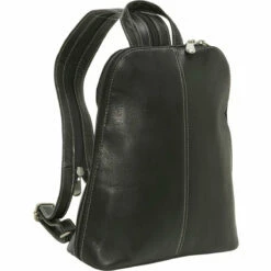 LeDonne Leather U-Zip Women's Sling/Backpack -US Suitcase Sales 2024 LD 1500 BLACK 77627.1382469606.1280.1280 97305