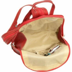 LeDonne Leather U-Zip Women's Sling/Backpack -US Suitcase Sales 2024 LD 1500 OPEN 54892.1382469649.1280.1280 04493