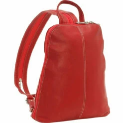 LeDonne Leather U-Zip Women's Sling/Backpack -US Suitcase Sales 2024 LD 1500 RED 76001.1382469598.1280.1280 03997