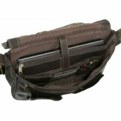 LeDonne Leather Full Flap Laptop Messenger Bag -US Suitcase Sales 2024 LD 503 OPEN 30304.1394080141.1280.1280 47805.1397843098