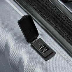 Luggage Tech Monaco SMART LUGGAGE 28" Expandable Spinner 27 Luggage Tech Monaco SMART LUGGAGE 28" Expandable Spinner -US Suitcase Sales 2024 Monaco Collection Silver USB Port 1024x1024 2x a092269e 723e 47bd a17f 1074cc2cb706