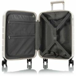 Heys NEO 21" Carry On Spinner -US Suitcase Sales 2024 Neo 21 open white 1500x1500 efb43811 5bb5 47ae 93da 8af0f8b84c52