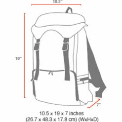 Manhattan Portage Hiker Backpack 3 -US Suitcase Sales 2024 Sizechart2103CD