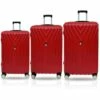 Tucci Bordo T0323 ABS 3pc Luggage Set