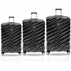 Tucci Storto T0324 ABS 3pc Luggage Set 12 Tucci Storto T0324 ABS 3pc Luggage Set -US Suitcase Sales 2024 T0324 03PC BLK