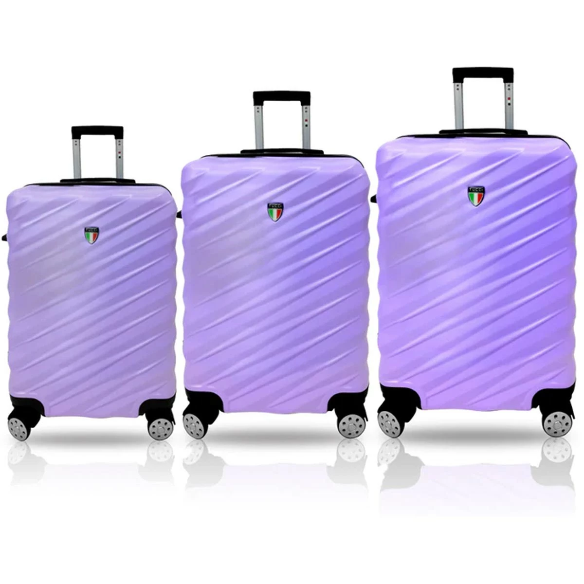 Tucci Storto T0324 ABS 3pc Luggage Set 1 Tucci Storto T0324 ABS 3pc Luggage Set