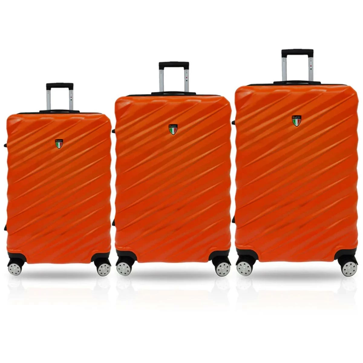 Tucci Storto T0324 ABS 3pc Luggage Set 2 Tucci Storto T0324 ABS 3pc Luggage Set - Image 2