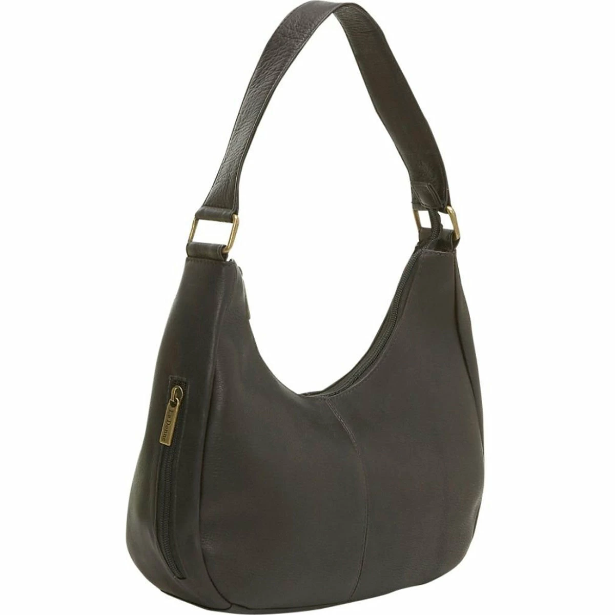 LeDonne Leather Classic Hobo Handbag 3 LeDonne Leather Classic Hobo Handbag - Image 3