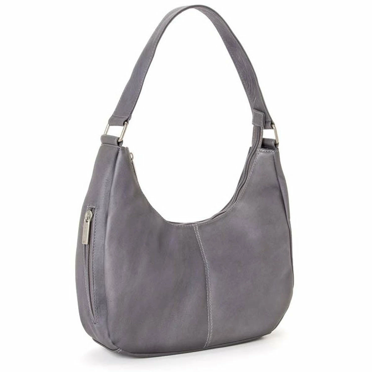 LeDonne Leather Classic Hobo Handbag 2 LeDonne Leather Classic Hobo Handbag - Image 2