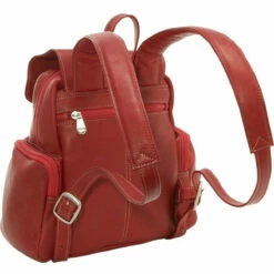 LeDonne Leather Womens Multi Pocket Backpack -US Suitcase Sales 2024 TR 125 back 24660.1384008155.1280.1280 52225