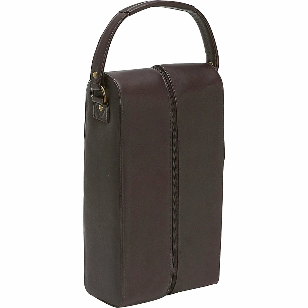 LeDonne Leather 2 Bottle Wine Tote 1 LeDonne Leather 2 Bottle Wine Tote