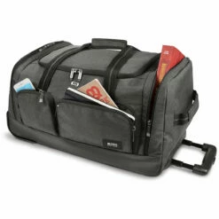 Solo New York Leroy Rolling Duffel -US Suitcase Sales 2024 UBN980 10g