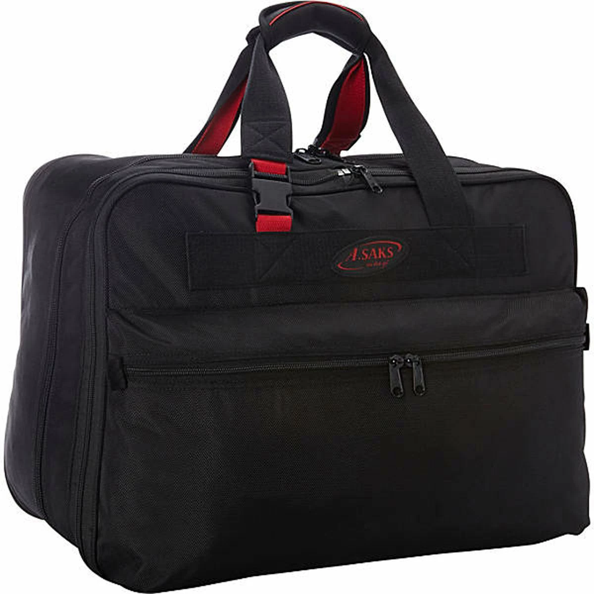 A. Saks EXPANDABLE 21 Inch Ballistic Soft Carry On 1 A. Saks EXPANDABLE 21 Inch Ballistic Soft Carry On