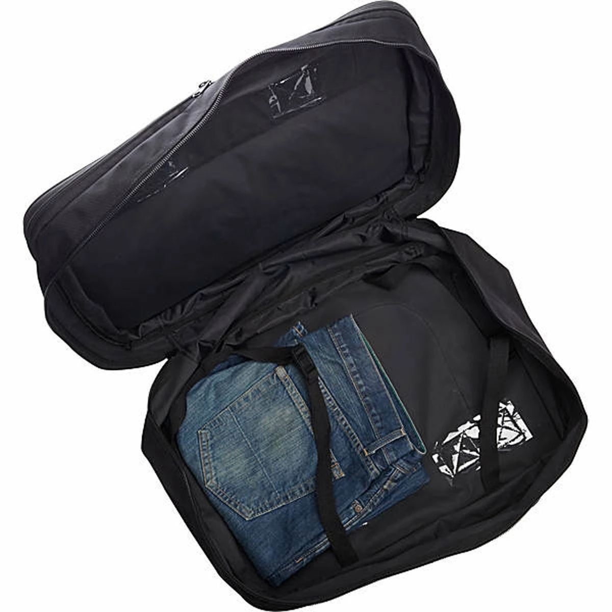 A. Saks EXPANDABLE 21 Inch Ballistic Soft Carry On 2 A. Saks EXPANDABLE 21 Inch Ballistic Soft Carry On - Image 2