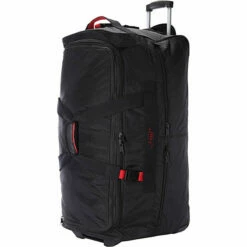 Front Page 57 A. Saks EXPANDABLE 31 Inch Ballistic Wheeled Duffel