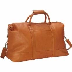 LeDonne Leather Colombian Vaquetta Classic Duffel -US Suitcase Sales 2024 c 150 tan 95075.1579643344