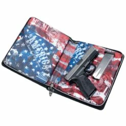 Subtle Patriot Covert Pistol Planner -US Suitcase Sales 2024 product Pistol Planner open with pistol mag