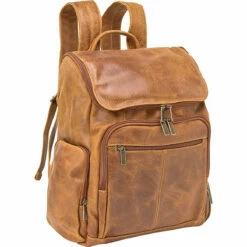 LeDonne Leather Distressed Laptop Backpack