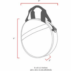 Manhattan Portage Midnight Wonder Wheel Shoulder Bag -US Suitcase Sales 2024 sizechart 6013MDN 01