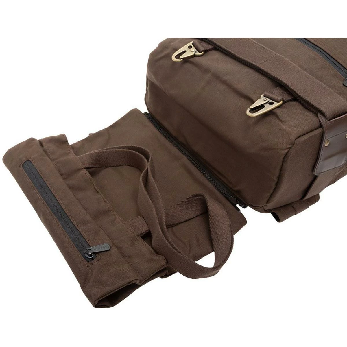 Manhattan Portage Waxed Nylon Dekalb Backpack 4 Manhattan Portage Waxed Nylon Dekalb Backpack - Image 4