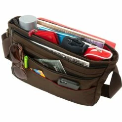 Manhattan Portage Waxed Nylon Sheridan Shoulder Bag (L) W/Back Zipper 10 Manhattan Portage Waxed Nylon Sheridan Shoulder Bag (L) W/Back Zipper -US Suitcase Sales 2024 tk 4346z wn dbr prop1