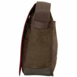 Manhattan Portage Waxed Nylon Sheridan Shoulder Bag (L) W/Back Zipper 13 Manhattan Portage Waxed Nylon Sheridan Shoulder Bag (L) W/Back Zipper -US Suitcase Sales 2024 tk 4346z wn dbr side