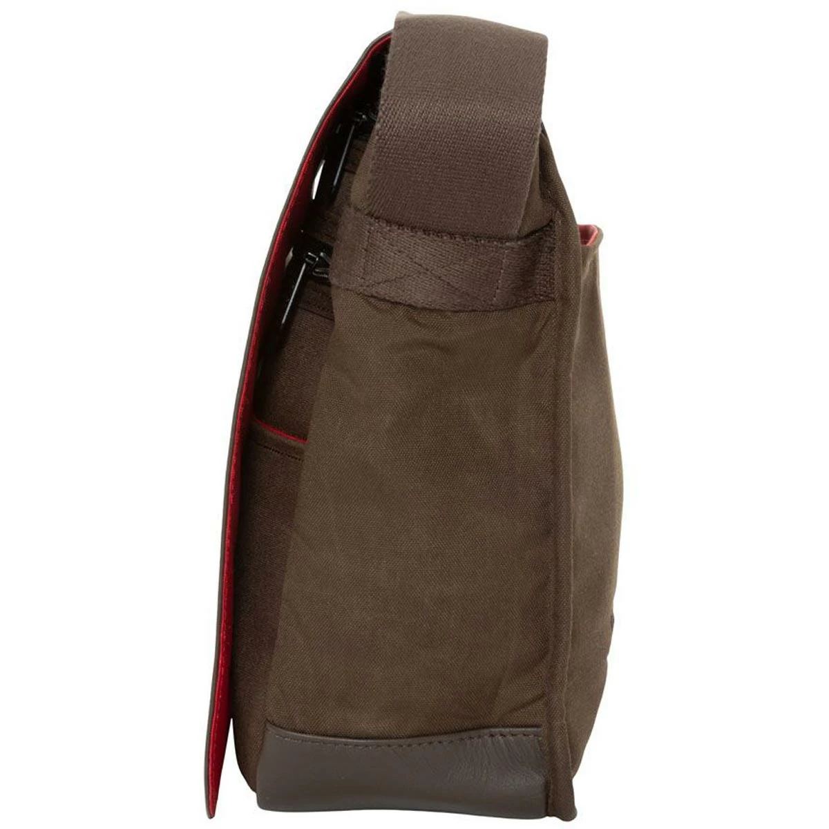 Manhattan Portage Waxed Nylon Sheridan Shoulder Bag (L) W/Back Zipper 7 Manhattan Portage Waxed Nylon Sheridan Shoulder Bag (L) W/Back Zipper - Image 7