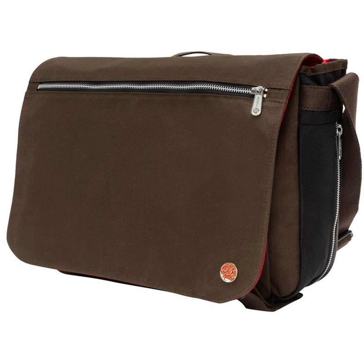 Manhattan Portage Waxed Nylon Whitehall Laptop Bag 2 Manhattan Portage Waxed Nylon Whitehall Laptop Bag - Image 2