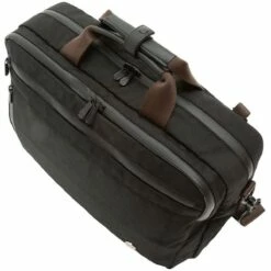 Manhattan Portage Waxed Nylon Saratoga Briefcase -US Suitcase Sales 2024 tk 451 wn blk angle2