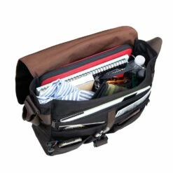 Manhattan Portage Astor Shoulder Bag W/Back Zipper Medium -US Suitcase Sales 2024 tk4288z w blk dbr inside