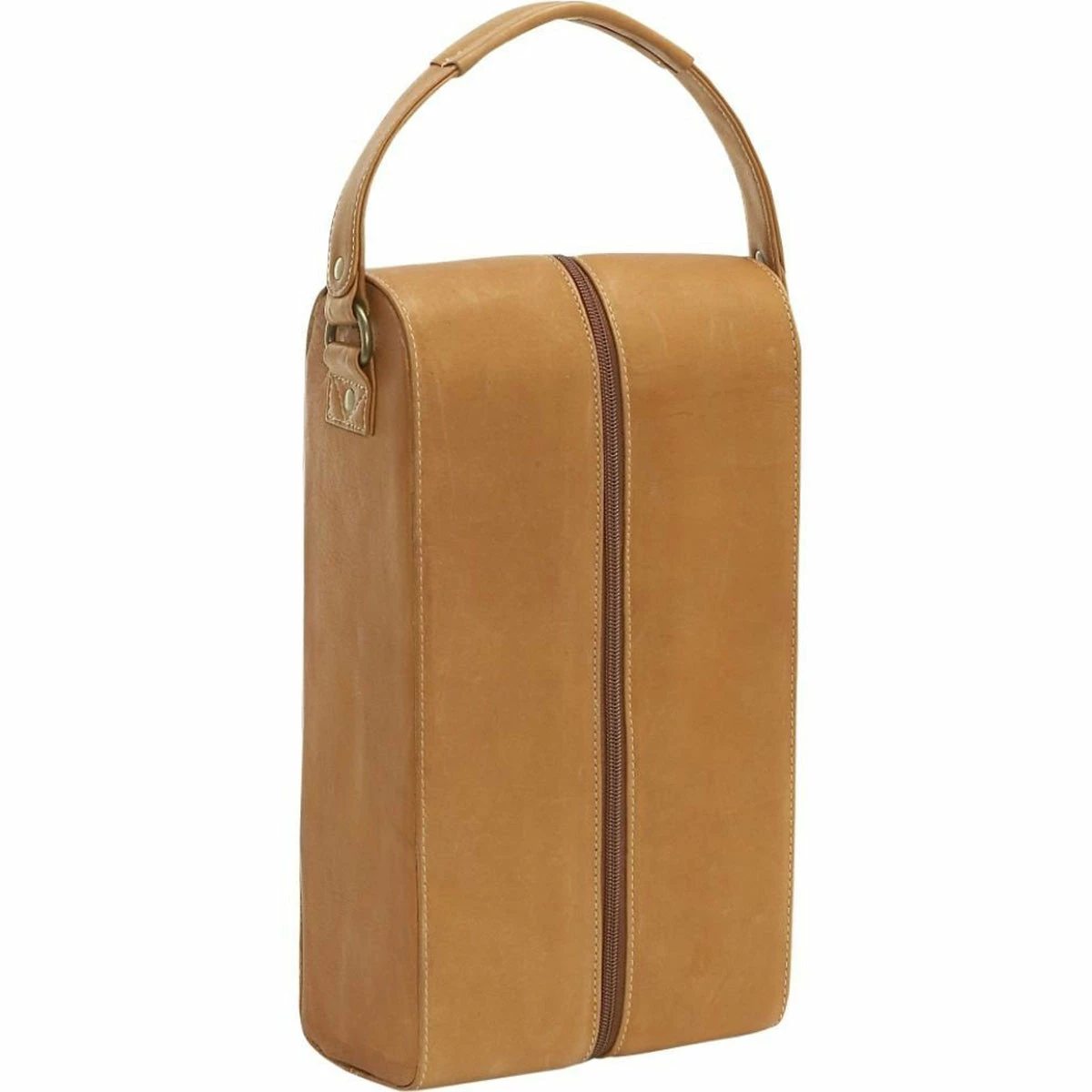 LeDonne Leather 2 Bottle Wine Tote 2 LeDonne Leather 2 Bottle Wine Tote - Image 2